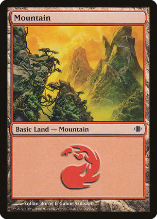 Mountain (245) [Shards of Alara] | Exor Games Truro