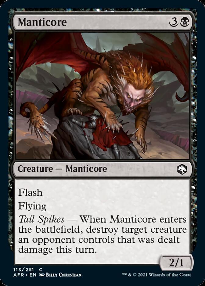Manticore [Dungeons & Dragons: Adventures in the Forgotten Realms] | Exor Games Truro