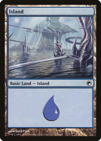 Island (235) [Scars of Mirrodin] | Exor Games Truro