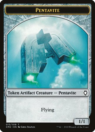 Pentavite Token [Commander Anthology Volume II Tokens] | Exor Games Truro