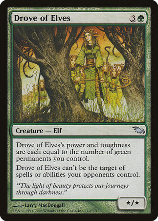 Drove of Elves [Shadowmoor] | Exor Games Truro