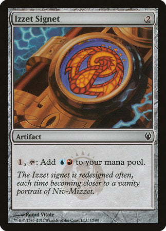 Izzet Signet [Duel Decks: Izzet vs. Golgari] | Exor Games Truro