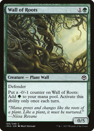 Wall of Roots [Iconic Masters] | Exor Games Truro