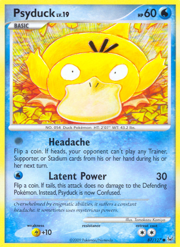 Psyduck (87/127) [Platinum: Base Set] | Exor Games Truro