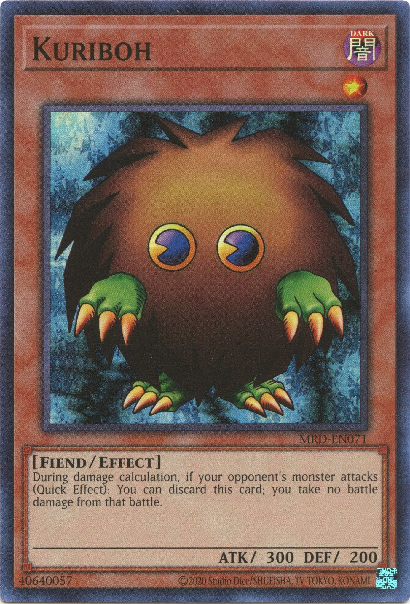 Kuriboh (25th Anniversary) [MRD-EN071] Super Rare | Exor Games Truro