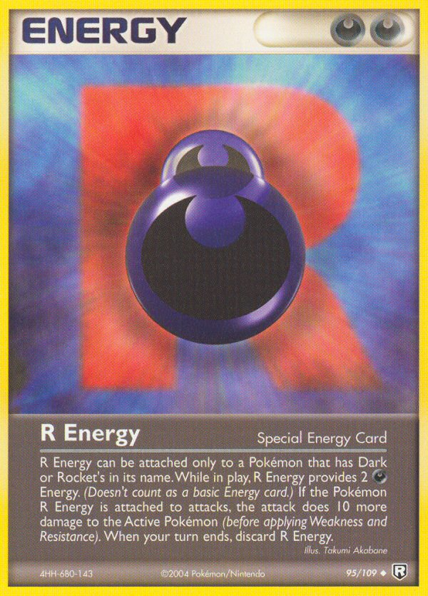 R Energy (95/109) [EX: Team Rocket Returns] | Exor Games Truro