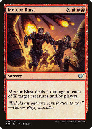 Meteor Blast [Commander 2015] | Exor Games Truro