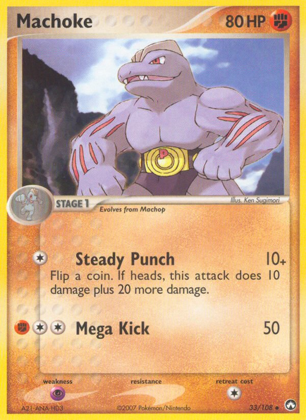 Machoke (33/108) [EX: Power Keepers] | Exor Games Truro