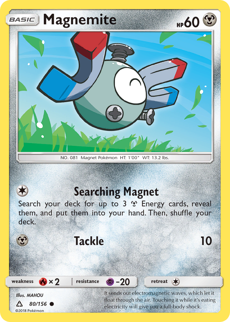 Magnemite (80/156) [Sun & Moon: Ultra Prism] | Exor Games Truro