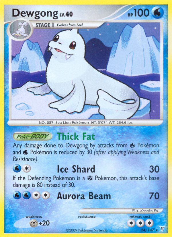 Dewgong (24/147) [Platinum: Supreme Victors] | Exor Games Truro