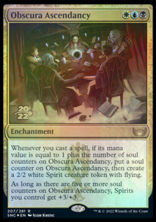 Obscura Ascendancy [Streets of New Capenna Prerelease Promos] | Exor Games Truro