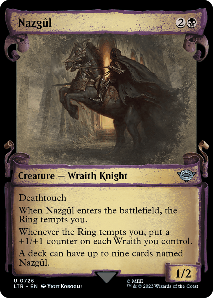 Nazgul (0726) [The Lord of the Rings: Tales of Middle-Earth Showcase Scrolls] | Exor Games Truro