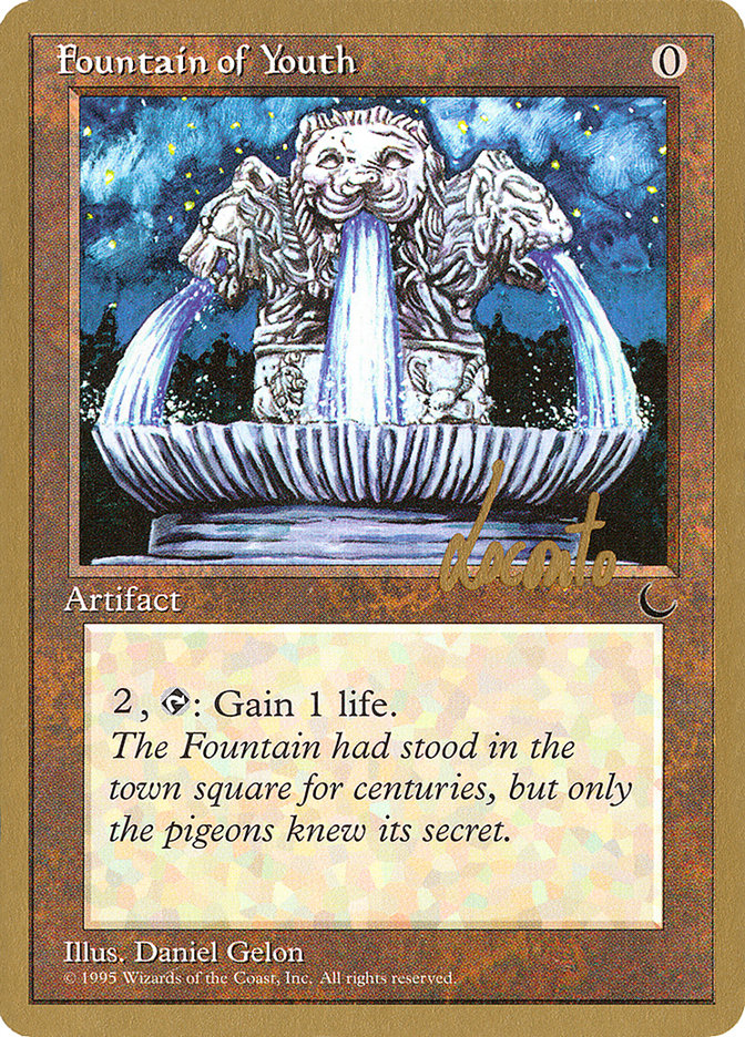 Fountain of Youth (Michael Loconto) [Pro Tour Collector Set] | Exor Games Truro