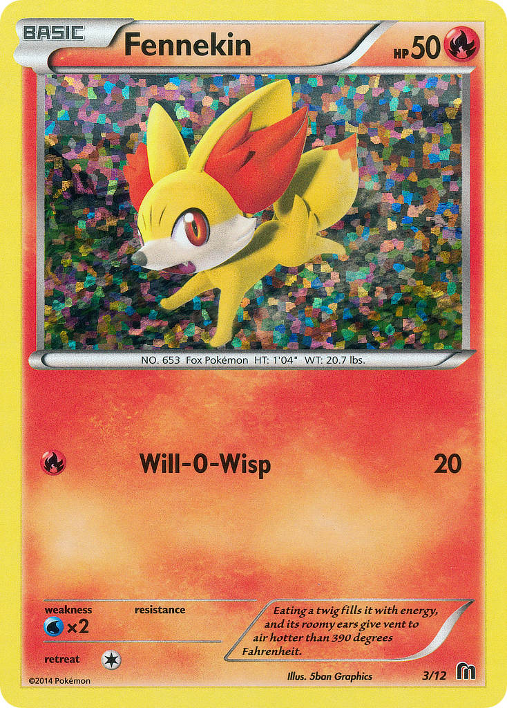 Fennekin (3/12) [McDonald's Promos: 2014 Collection] | Exor Games Truro