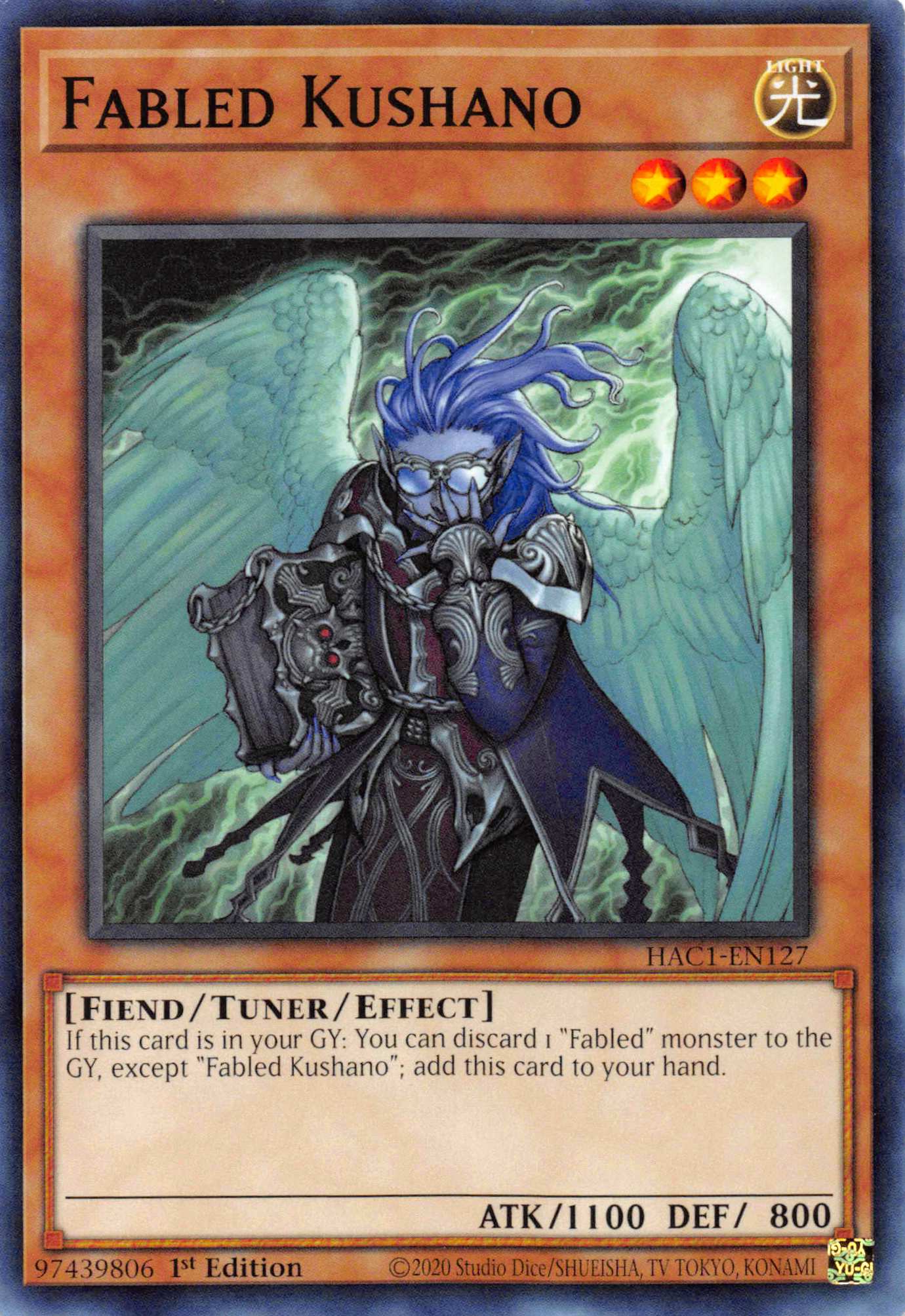 Fabled Kushano [HAC1-EN127] Common | Exor Games Truro