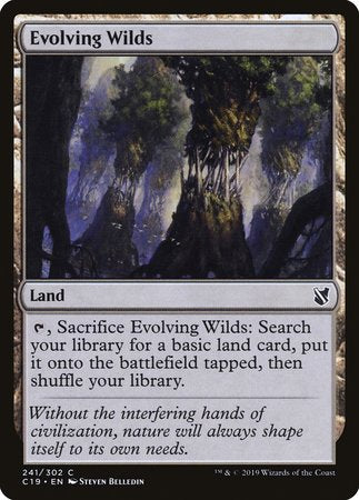 Evolving Wilds [Commander 2019] | Exor Games Truro