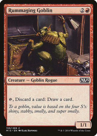 Rummaging Goblin [Magic 2015] | Exor Games Truro