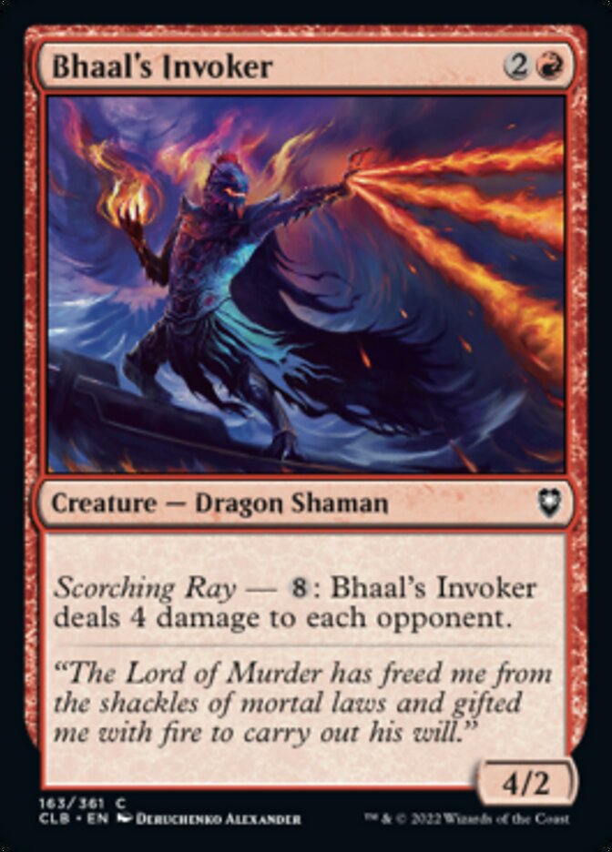 Bhaal's Invoker [Commander Legends: Battle for Baldur's Gate] | Exor Games Truro