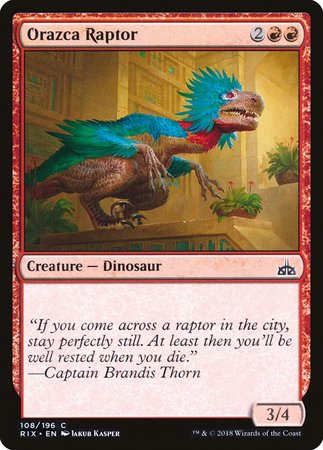 Orazca Raptor [Rivals of Ixalan] | Exor Games Truro