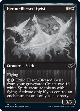 Heron-Blessed Geist [Innistrad: Double Feature] | Exor Games Truro