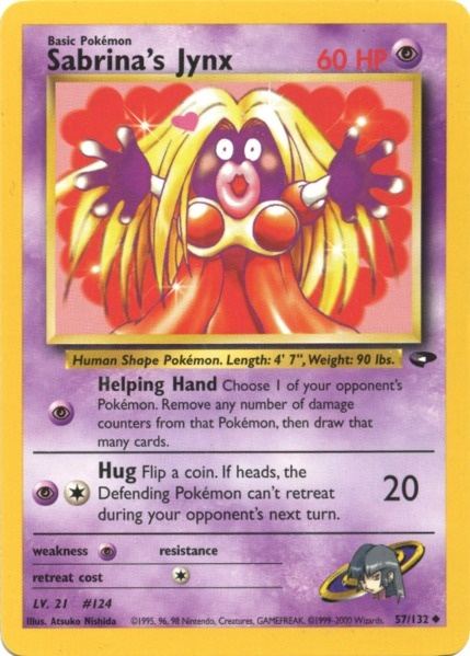 Sabrina's Jynx (57/132) [Gym Challenge Unlimited] | Exor Games Truro