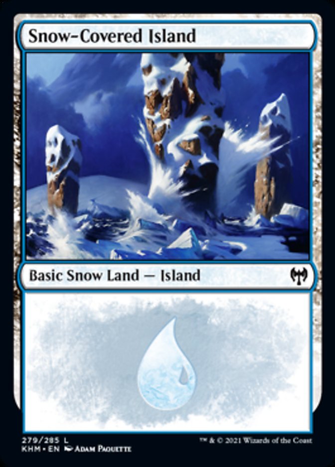 Snow-Covered Island (279) [Kaldheim] | Exor Games Truro