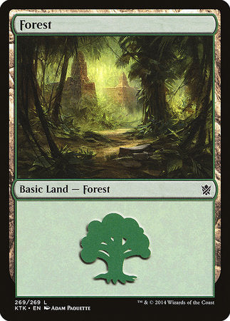 Forest (269) [Khans of Tarkir] | Exor Games Truro