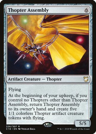 Thopter Assembly [Commander 2018] | Exor Games Truro