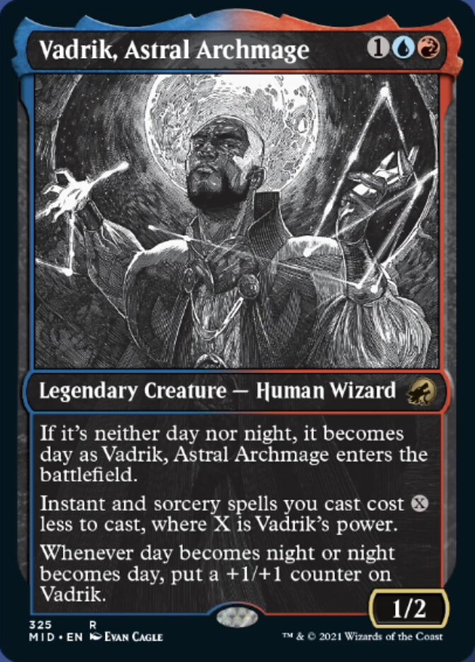 Vadrik, Astral Archmage (Showcase Eternal Night) [Innistrad: Midnight Hunt] | Exor Games Truro