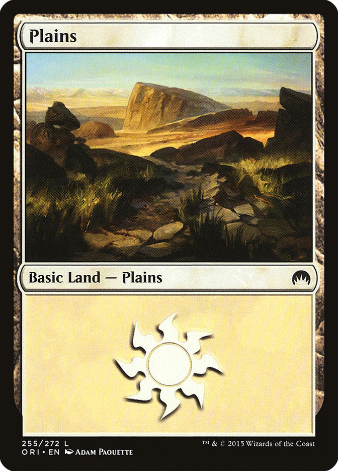 Plains (255) [Magic Origins] | Exor Games Truro