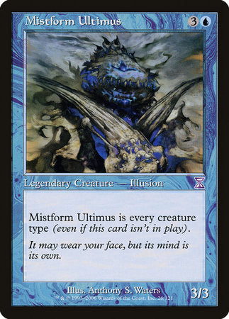Mistform Ultimus [Time Spiral Timeshifted] | Exor Games Truro