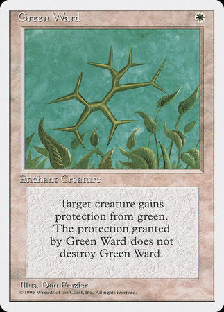 Green Ward [Fourth Edition] | Exor Games Truro