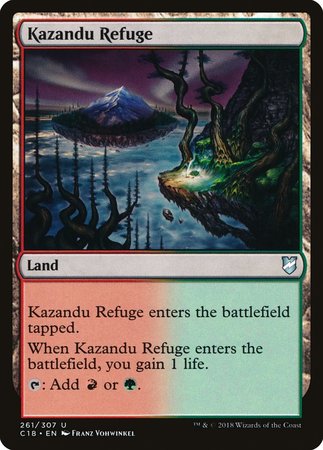 Kazandu Refuge [Commander 2018] | Exor Games Truro