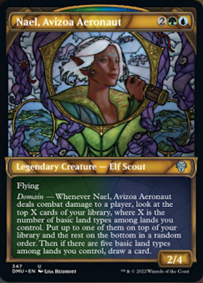 Nael, Avizoa Aeronaut (Showcase Textured) [Dominaria United] | Exor Games Truro