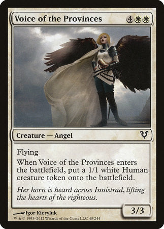 Voice of the Provinces [Avacyn Restored] | Exor Games Truro