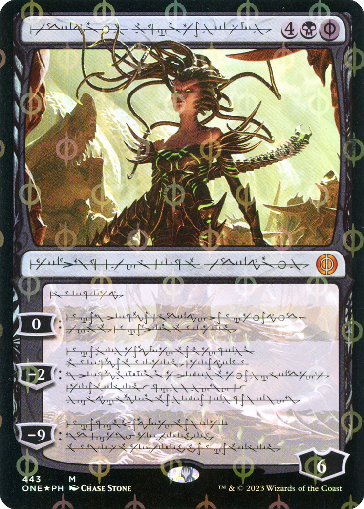 Vraska, Betrayal's Sting (Phyrexian Step-and-Compleat Foil) [Phyrexia: All Will Be One] | Exor Games Truro