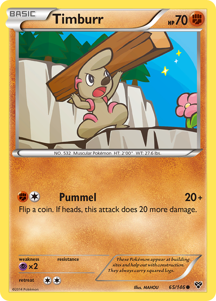 Timburr (65/146) [XY: Base Set] | Exor Games Truro