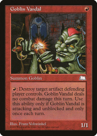 Goblin Vandal [Weatherlight] | Exor Games Truro