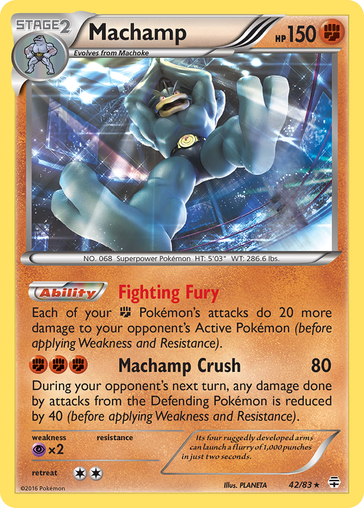 Machamp (42/83) [XY: Generations] | Exor Games Truro