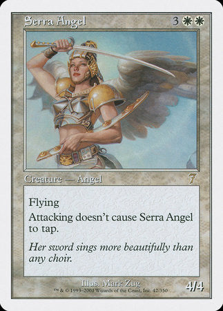 Serra Angel [Seventh Edition] | Exor Games Truro