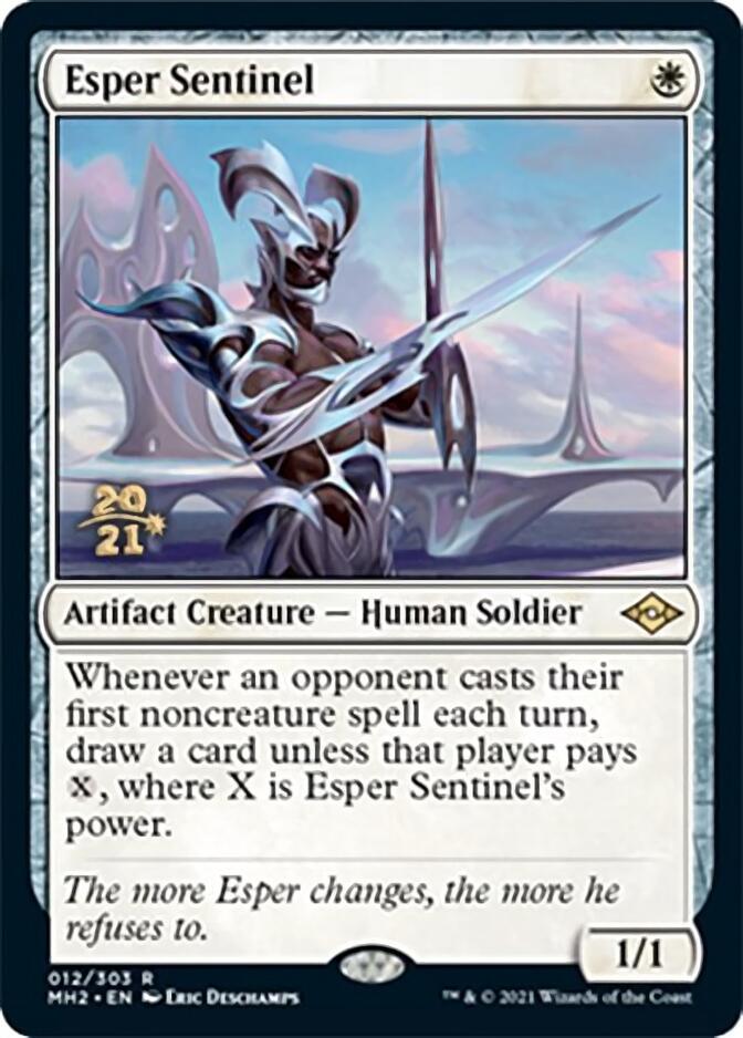 Esper Sentinel [Modern Horizons 2 Prerelease Promos] | Exor Games Truro