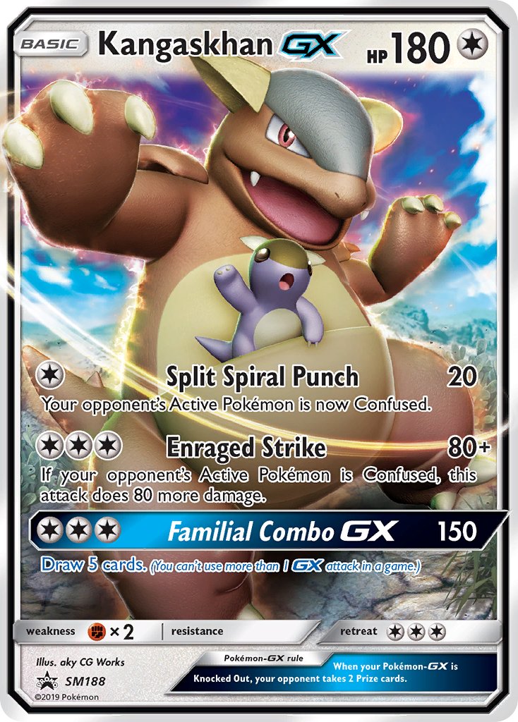 Kangaskhan GX (SM188) [Sun & Moon: Black Star Promos] | Exor Games Truro