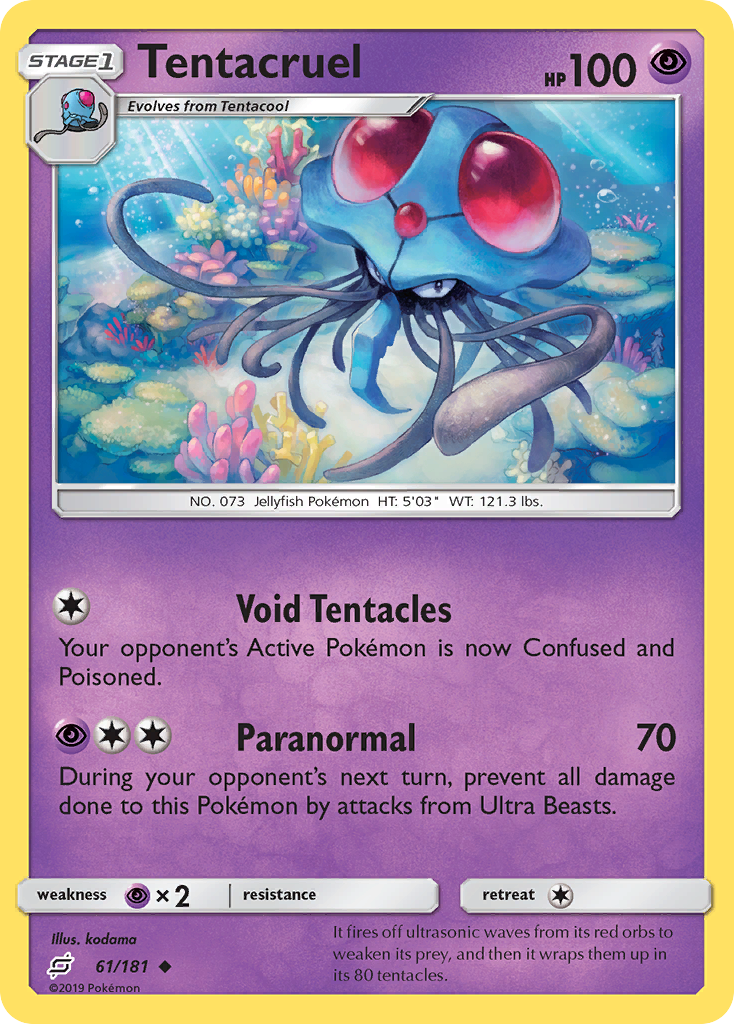 Tentacruel (61/181) [Sun & Moon: Team Up] | Exor Games Truro