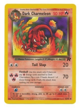 Dark Charmeleon (32/82) (W Stamped Promo) [Team Rocket Unlimited] | Exor Games Truro