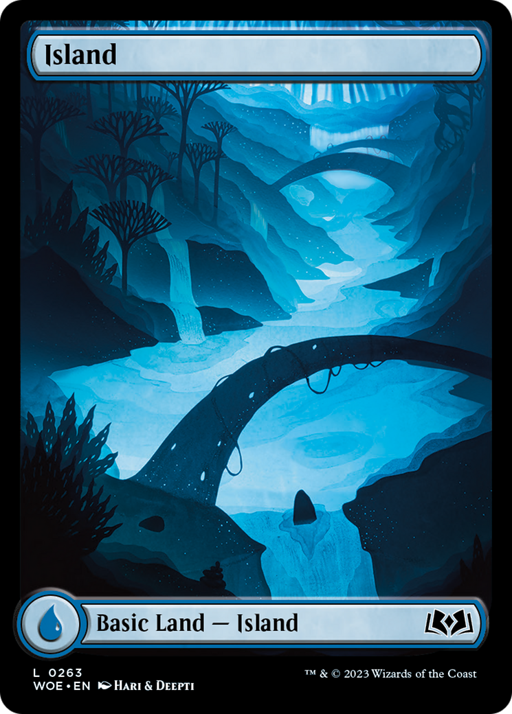 Island (263) (Full-Art) [Wilds of Eldraine] | Exor Games Truro