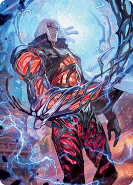 Tezzeret, Betrayer of Flesh Art Card [Kamigawa: Neon Dynasty Art Series] | Exor Games Truro