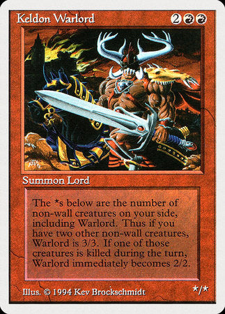 Keldon Warlord [Summer Magic / Edgar] | Exor Games Truro