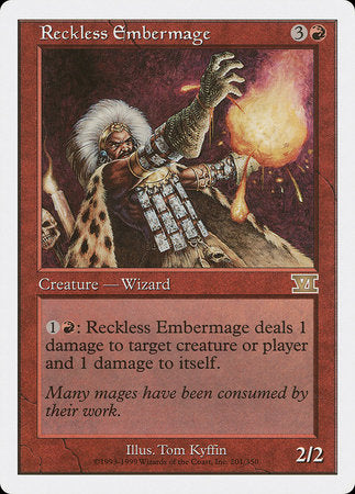 Reckless Embermage [Classic Sixth Edition] | Exor Games Truro