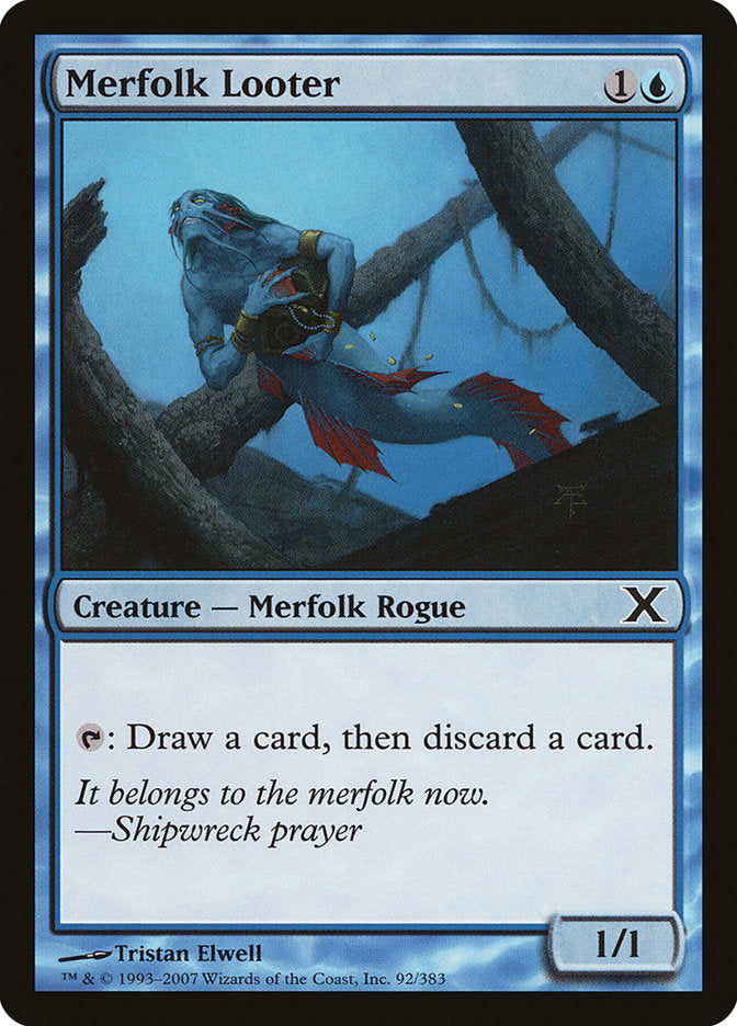 Merfolk Looter [Tenth Edition] | Exor Games Truro