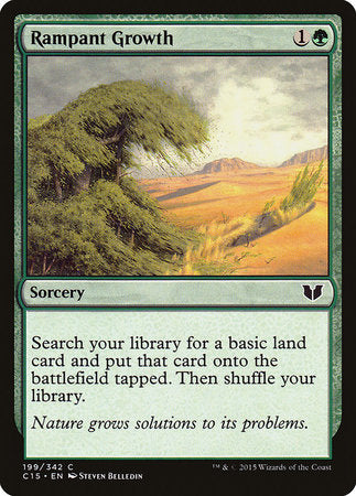 Rampant Growth [Commander 2015] | Exor Games Truro
